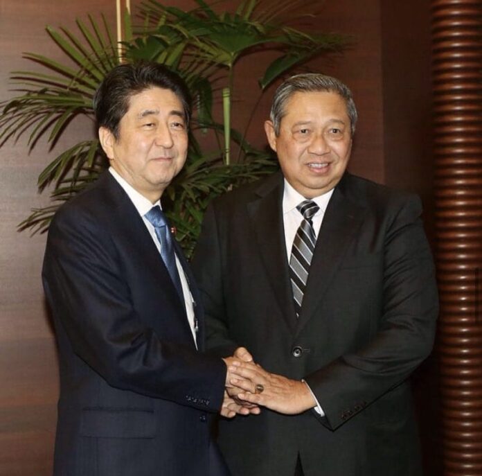 SBY dan PM jepang Shinzo Abe