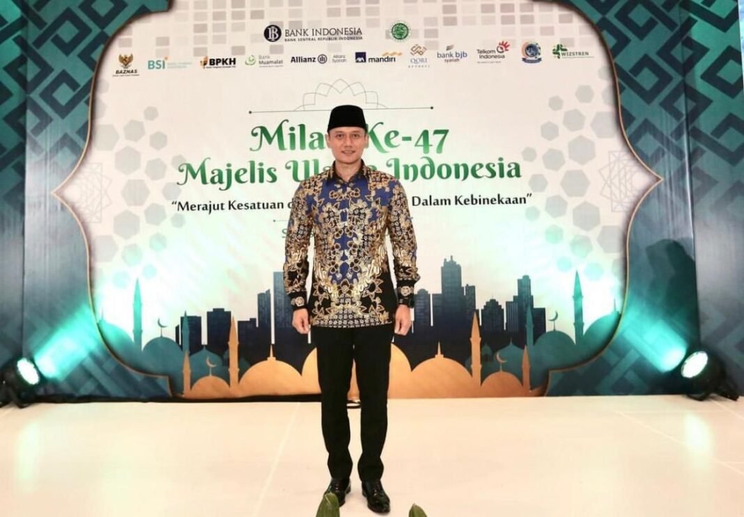 AHY hadiri milad MUI