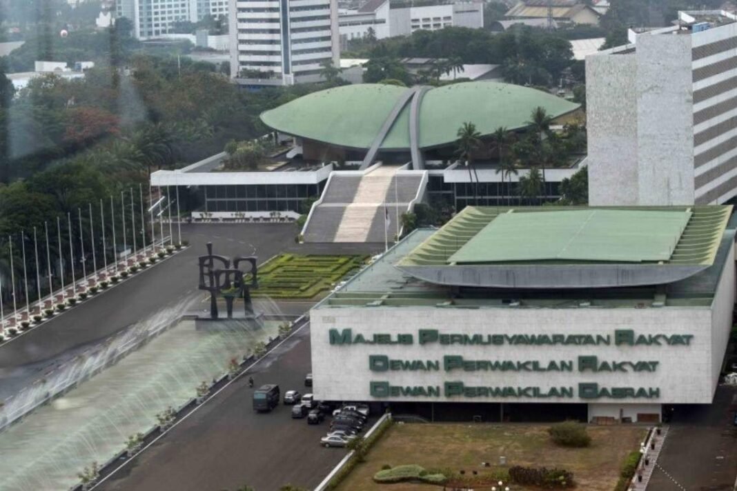 Ilustrasi Gedung DPR, MPR dan DPD RI