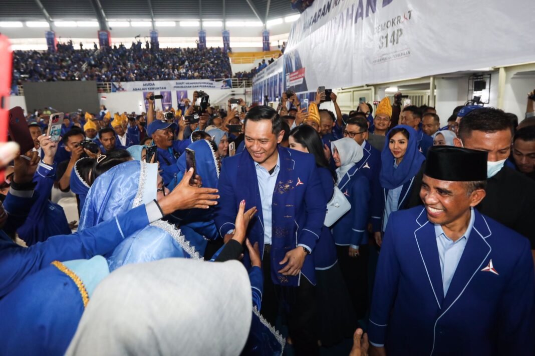 AHY lantik DPc Sulawesi Tengah