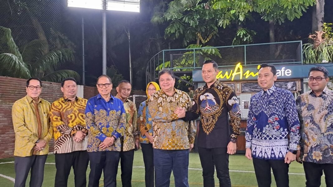 AHY buka peluang golkar bergabung koalisi perubahan