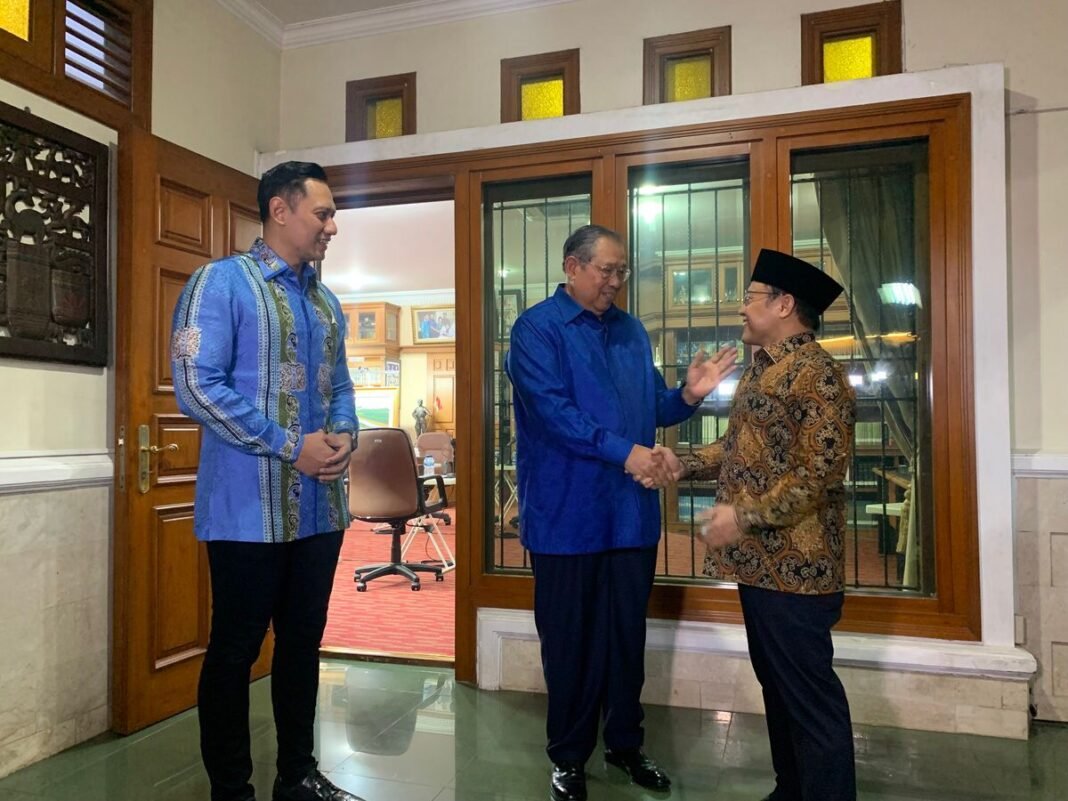 SBY Cak Imin dan AHY Ketum Demokrat terima ketum PKB