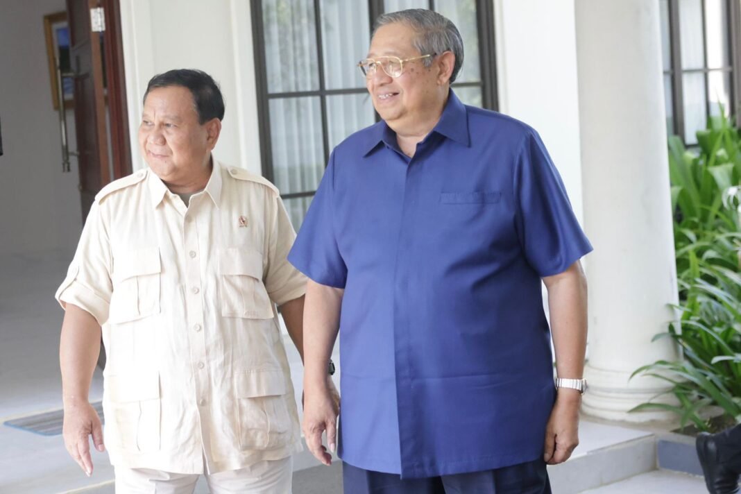 prabowo temui SBY di Museum dan Galeri Seni SBY-Ani