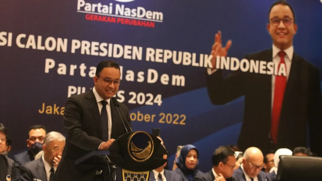 Nasdem bocorkan sosok cawapres Anies