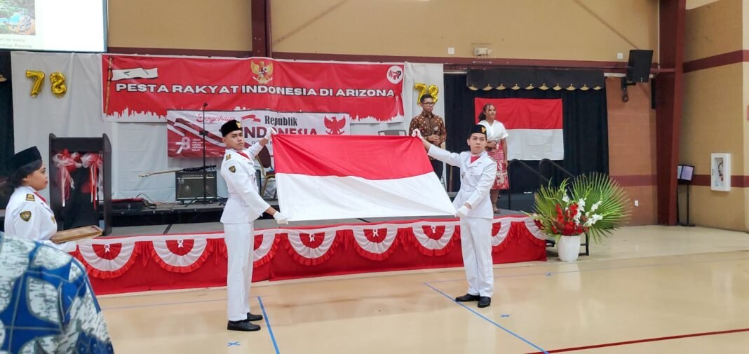 Warga Indonesia di Arizona rayakan hari kemerdekaan ke-78