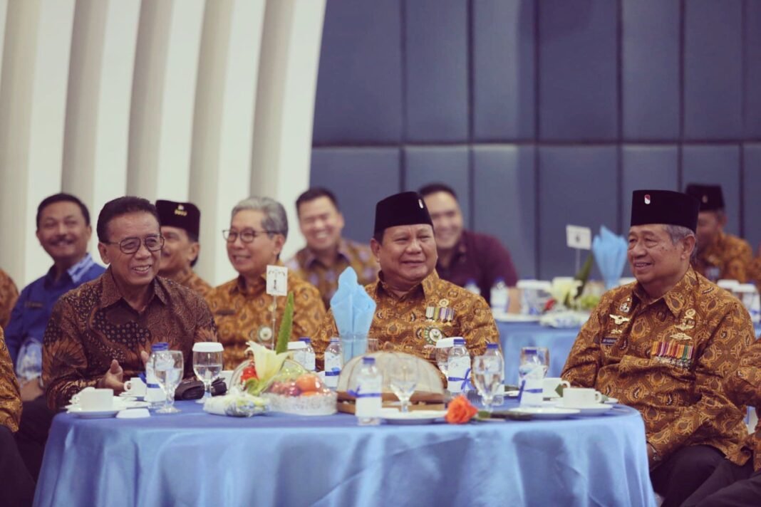 SBY bareng Prabowo di HUT PEPABRI