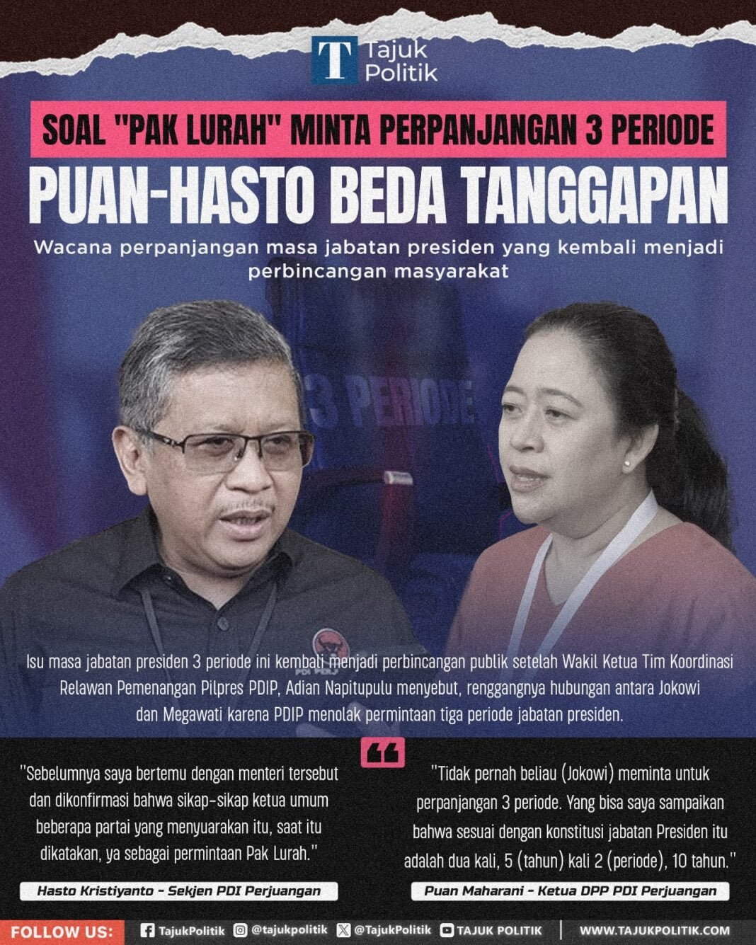 Soal Pak Lurah Minta Perpanjangan 3 Periode Soal Pak Lurah Minta Perpanjangan 3 Periode