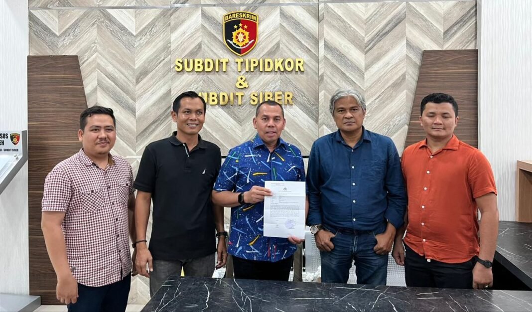 demokrat aceh laporkan akun medsos