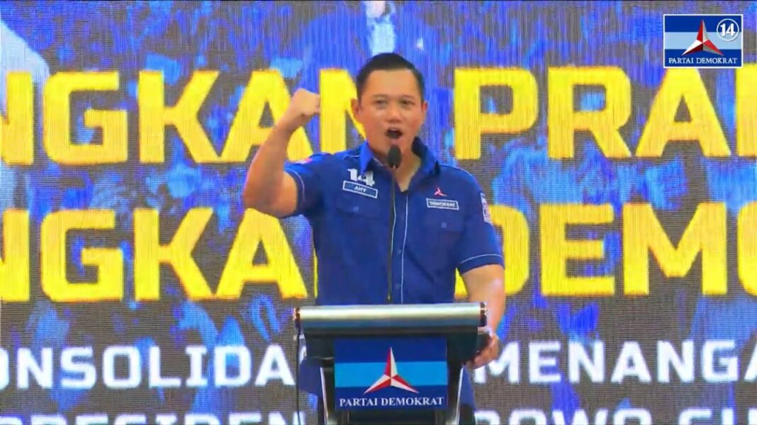 AHY ungkap tiga survei