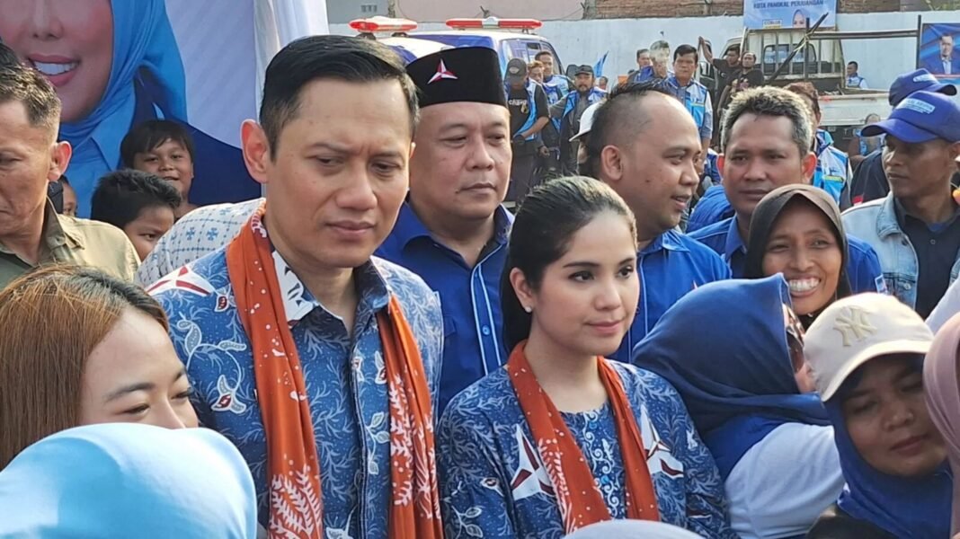 AHY dan Annisa Annisa Pohan dampingi AHY
