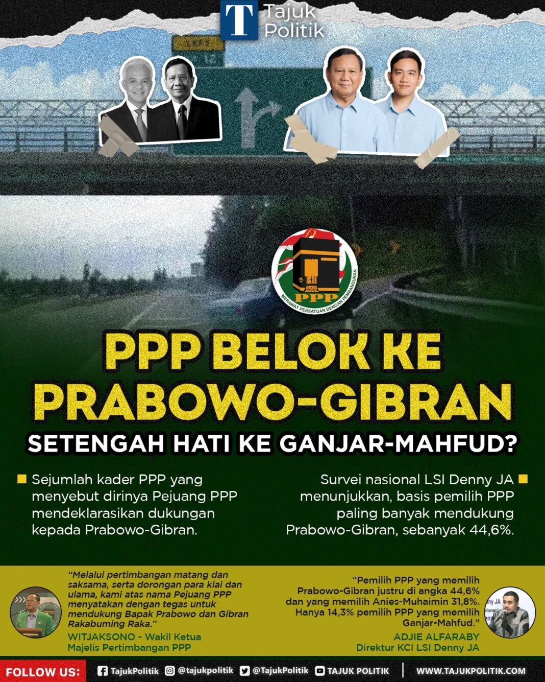 PPP Belok ke Prabowo Gibran PPP Belok ke Prabowo Gibran