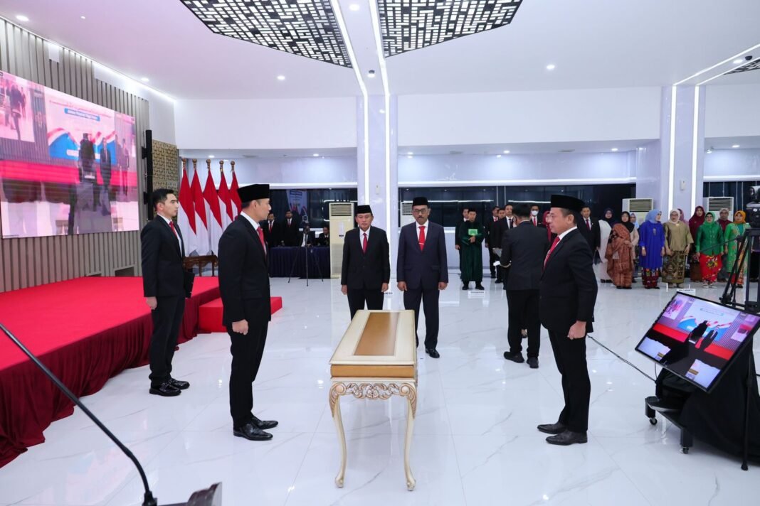 AHY lantik tiga JPT Madya