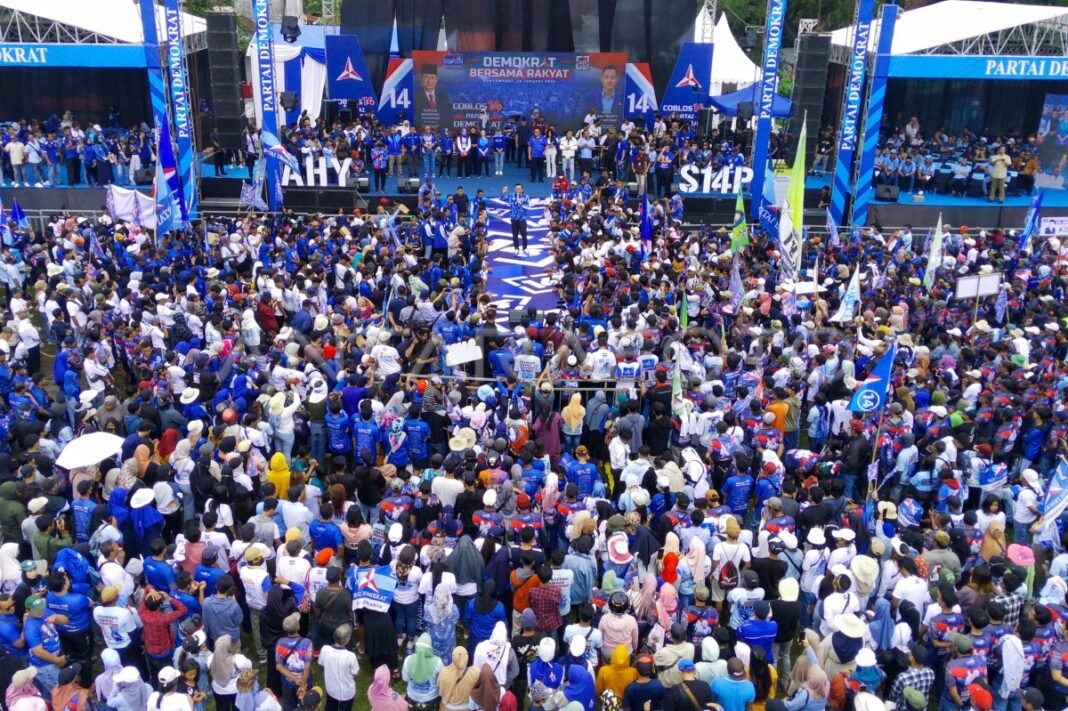 AHY bersyukur perolehan suara Demokrat 7,5 persen