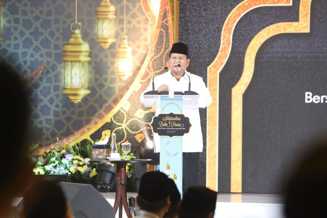 Prabowo bukber tkn Prabowo tegaskan tak akan kompromi dengan korupsi