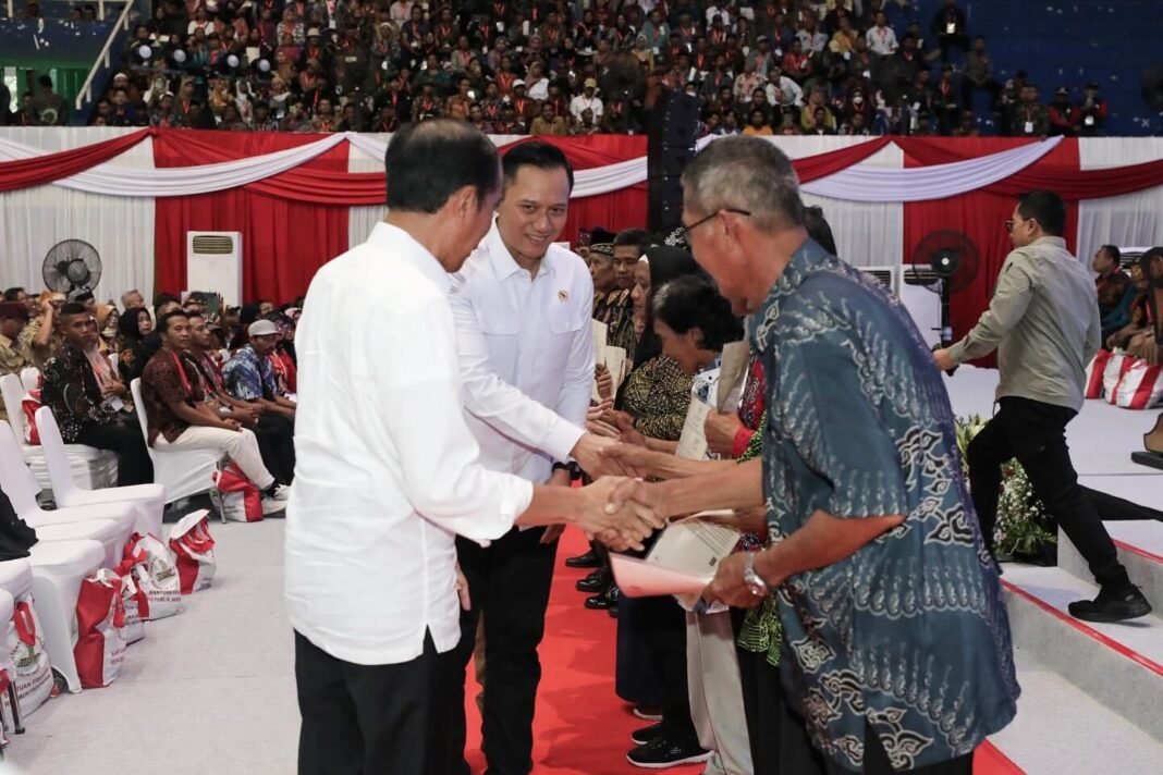 AHY ungkap keberhasilan program PTSL