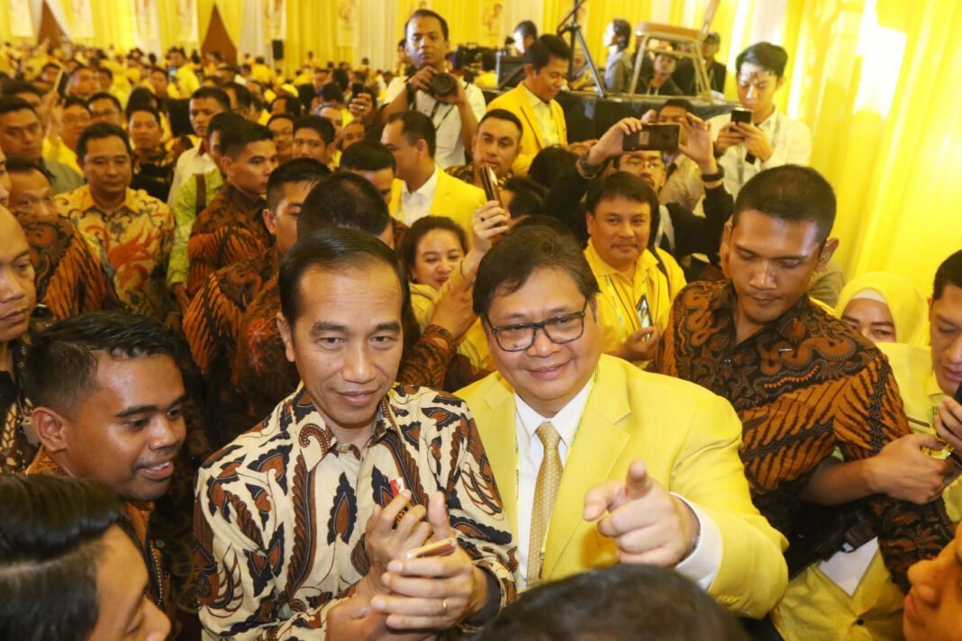 Airlangga bersama Jokowi Golkar siapkan karpet merah untuk Jokowi