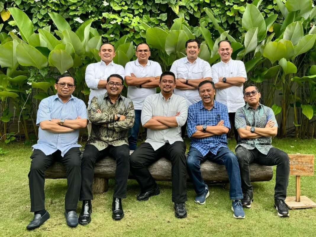 Bobby Nasution dan elite Demokrat