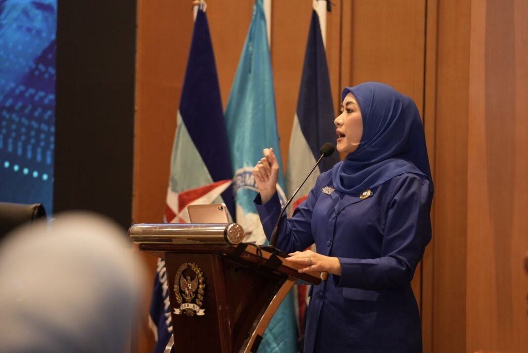 aliya rajasa yudhoyono dalam seminar perempuan demokrat