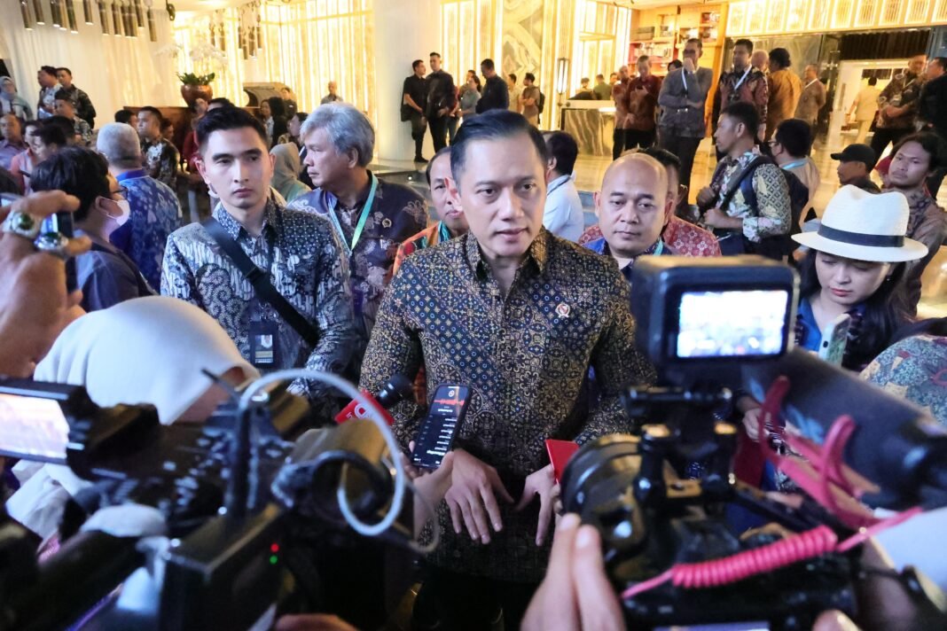 AHY hadiri peluncuran satu peta