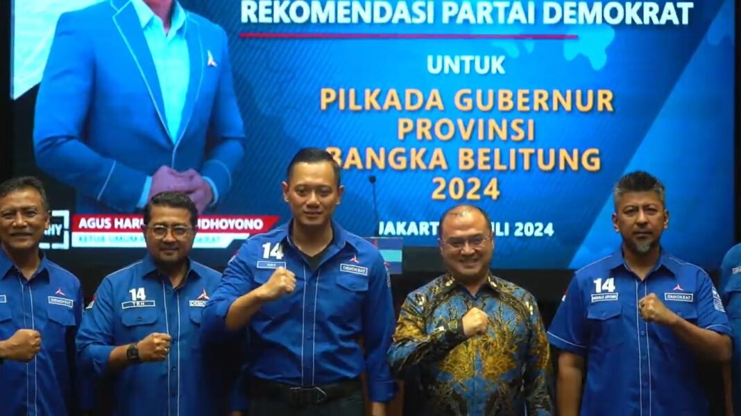demokrat berikan rekomendasi kepada Erzaldi Rosman