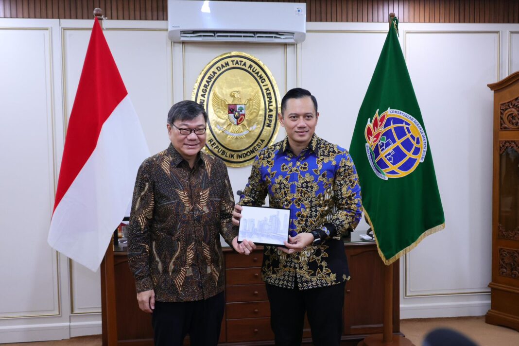 AHY bersama dubes singapura
