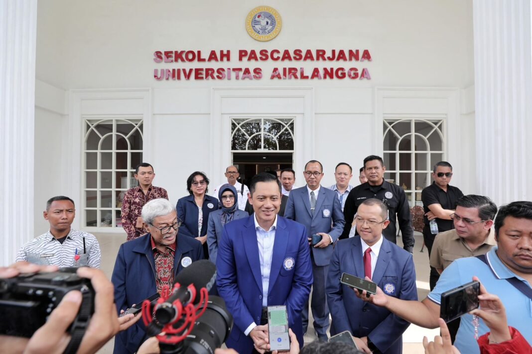 AHY Unair (3) Agus Harimurti Yudhoyono di Unair