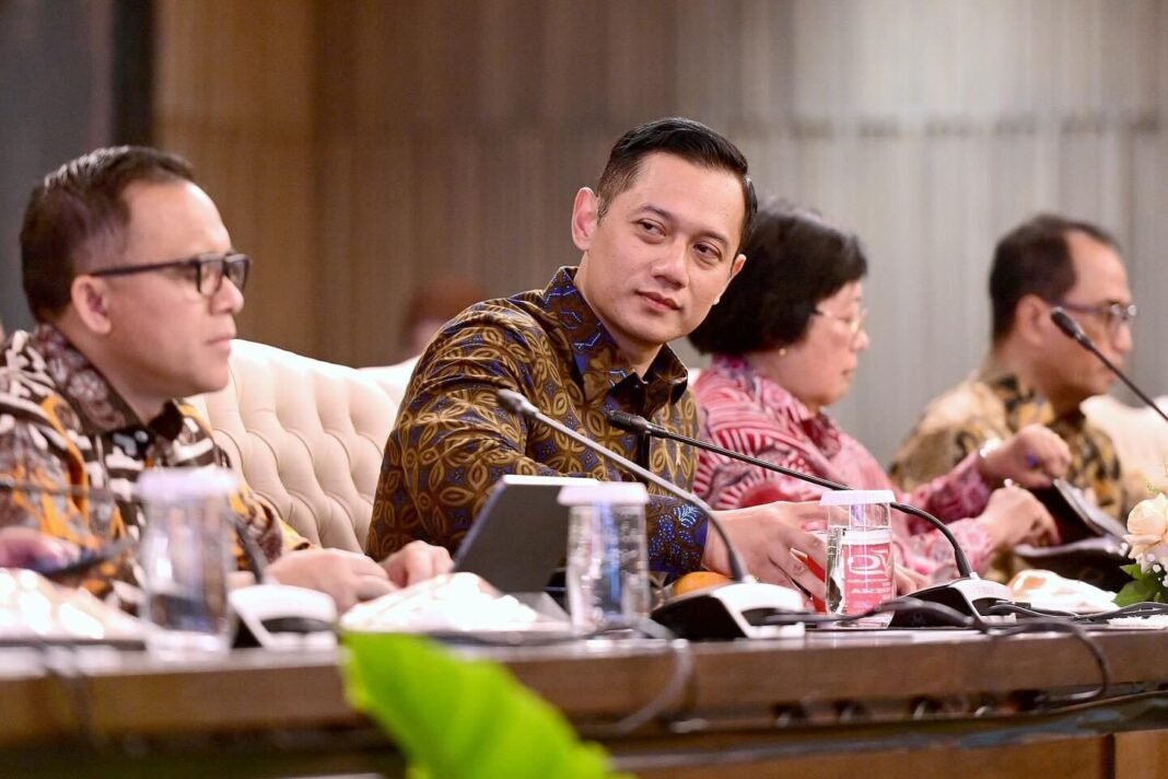 AHY sidang kabinet di IKN