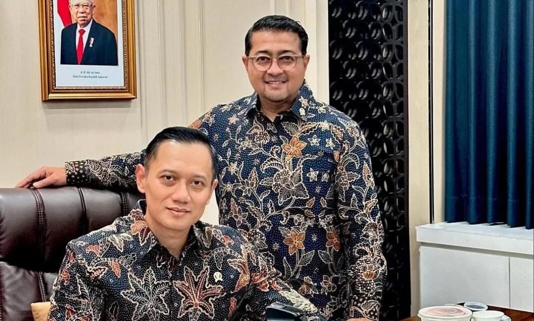 AHY bersama sekjen demokrat