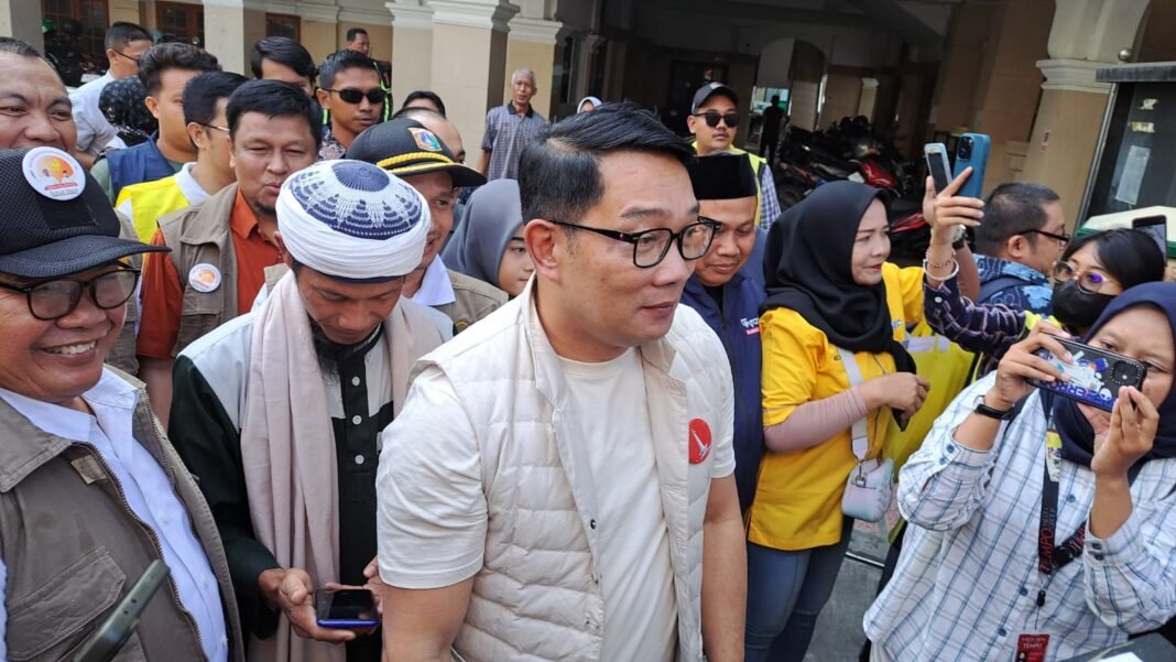 Ridwan Kamil blusukan