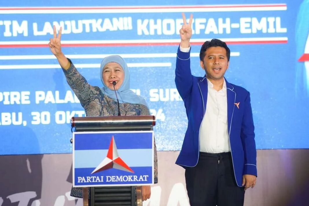 khofifah dan emil Khofifah Indar Parawansa dan emil dardak