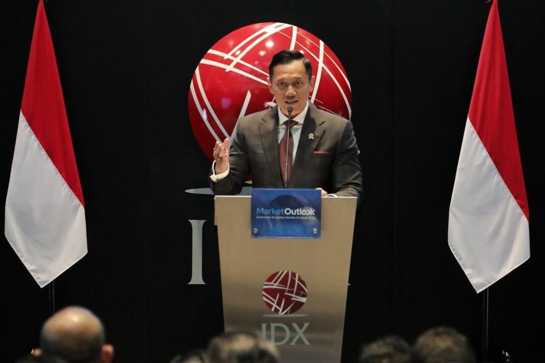 AHY Bei menko AHY di bursa efek