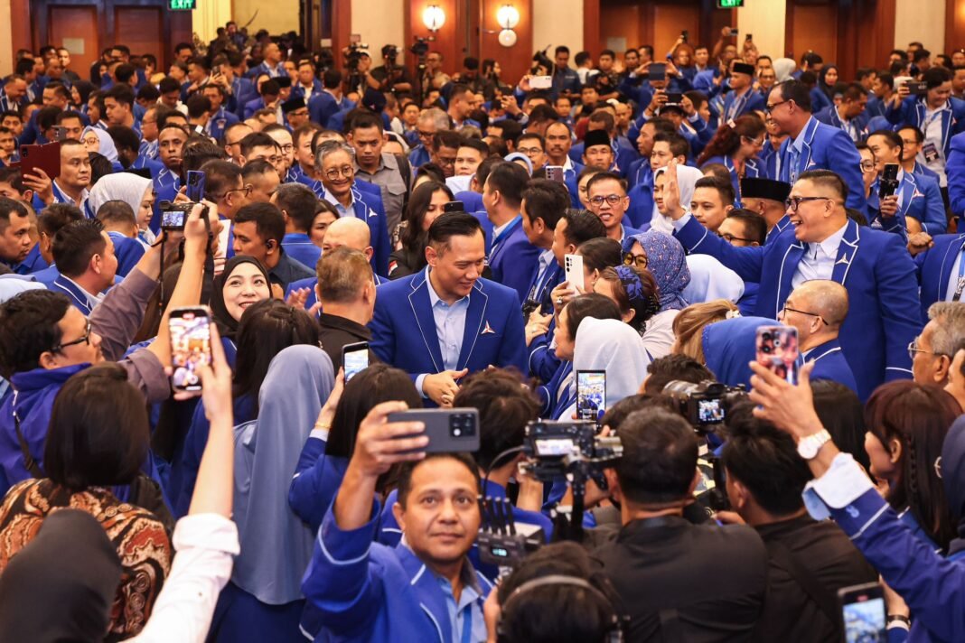 AHY bimteknas Demokrat