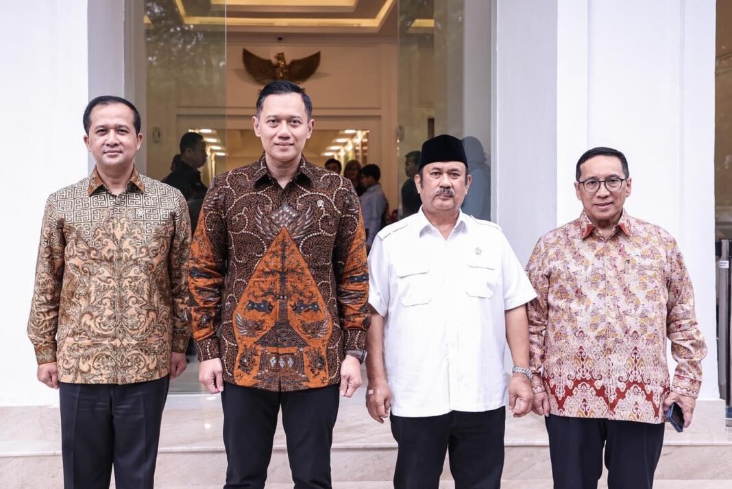 AHY dan Iftitash di Bappenas