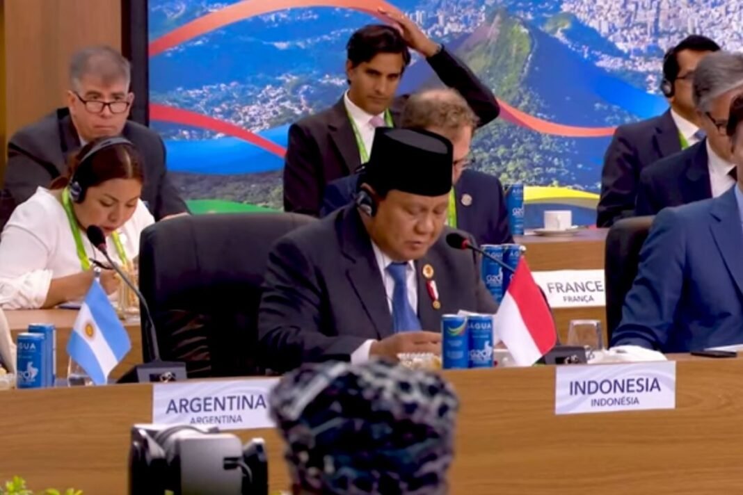 Prabowo di KTT G20