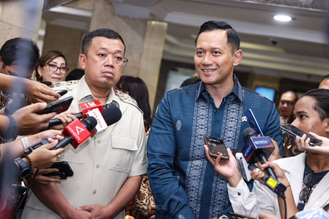 nusron minta dukungan AHY