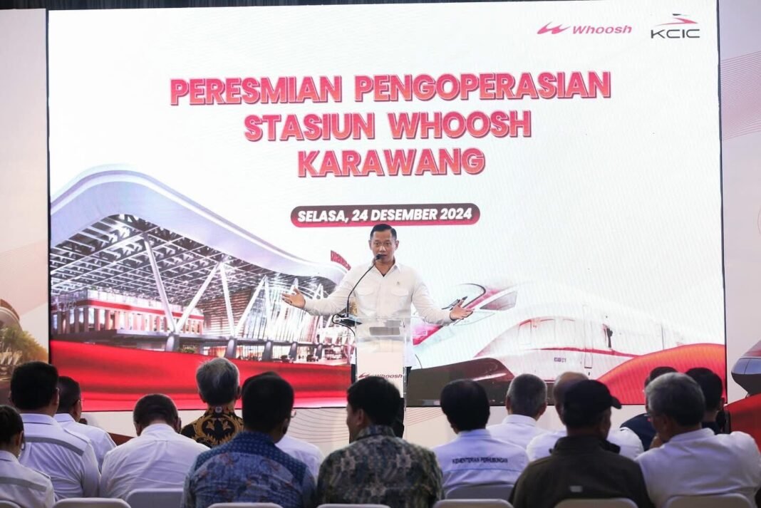 menko AHY bahas kereta cepat