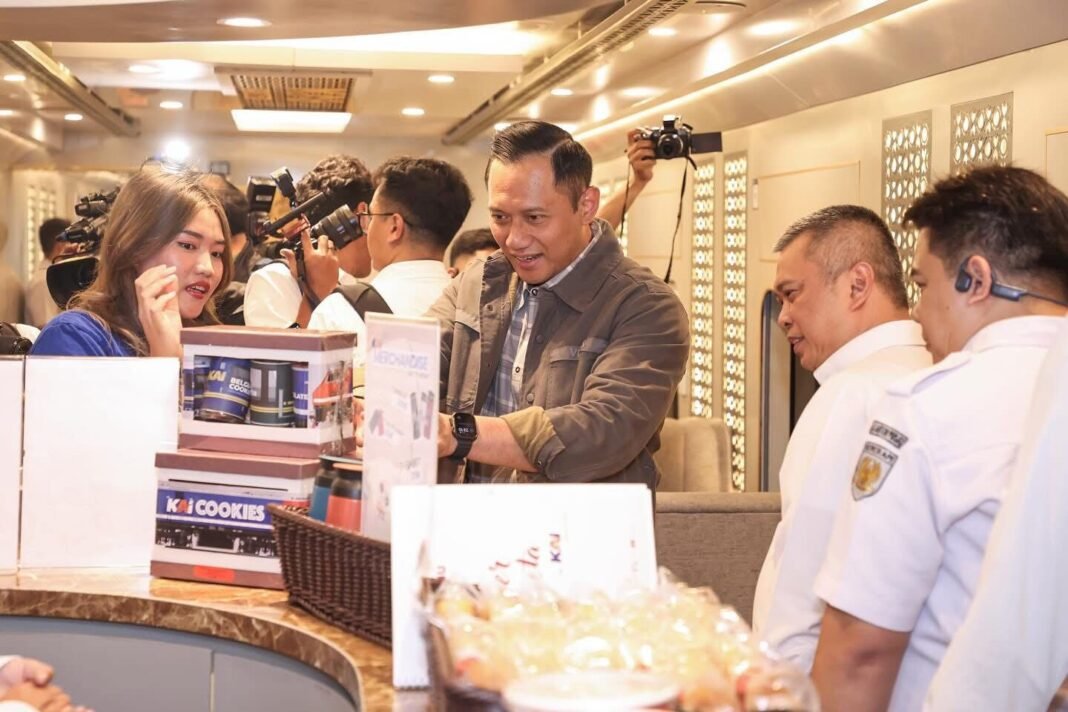 menko AHY diskon kereta