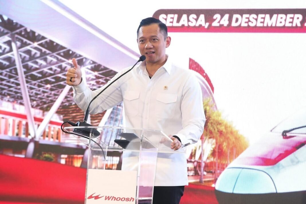 AHY karawang Menko AHY stasiun karawang