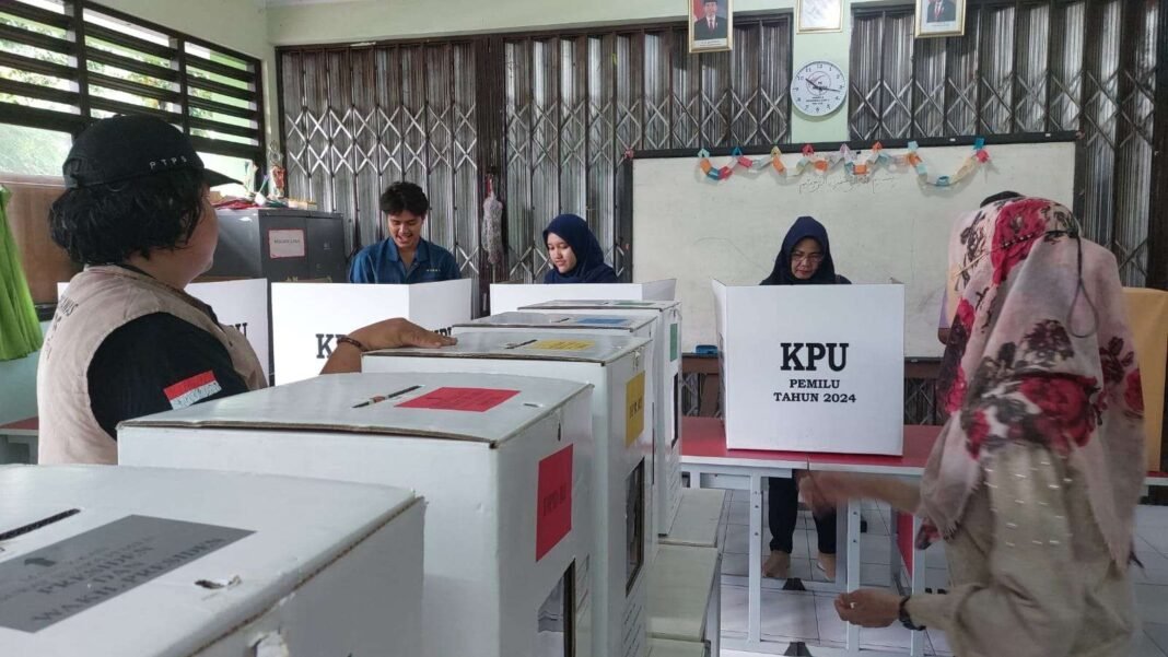 Proses pencoblosan di Pilkada serentak 2024