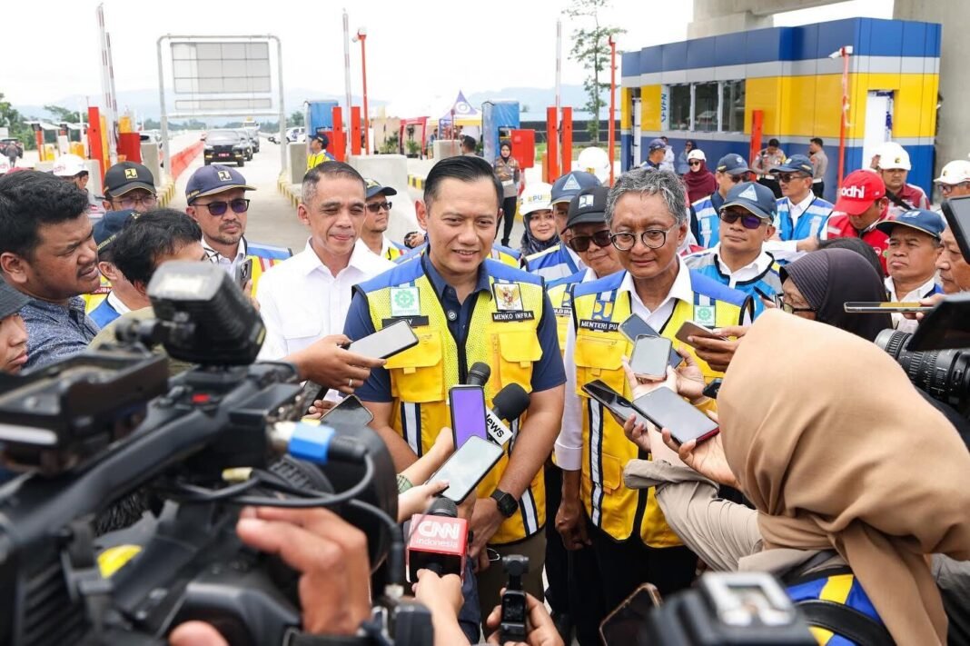 menko AHY cek tol klaten-prambanan