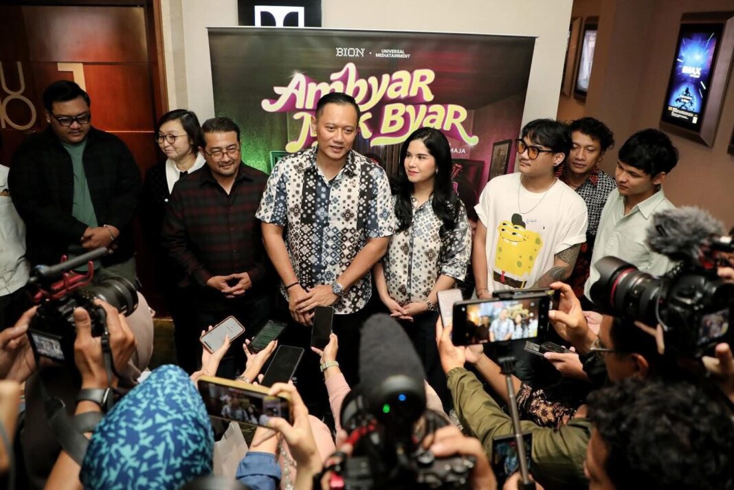 AHY nonton Ambyar Mak Byar