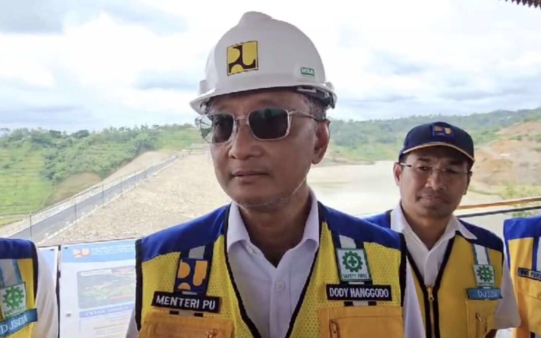 menteri PU tinjau Bendungan Jlantah