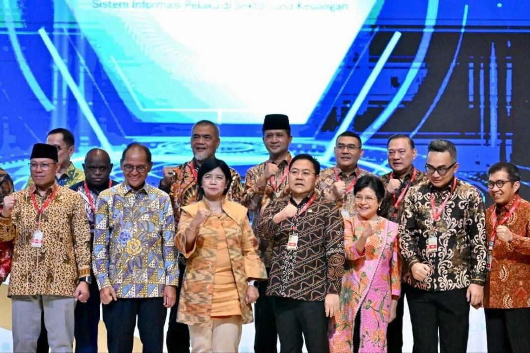 ojk dan menteri trans mentrans dan jasa keuangan