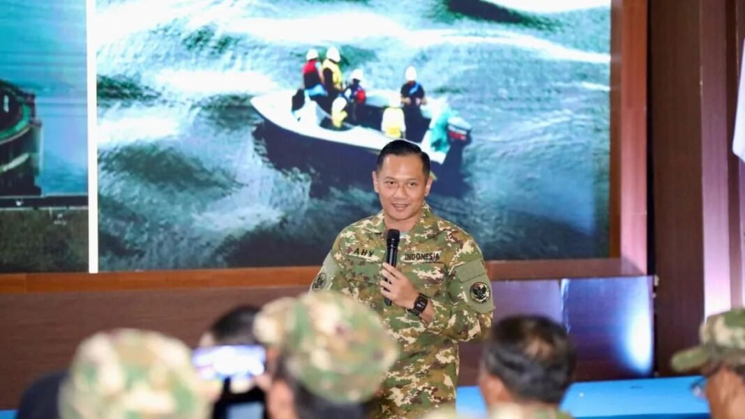 Menko AHY di retret kepala daerah