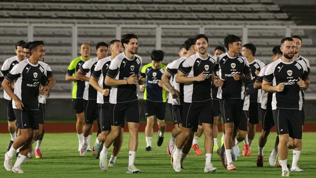 Latihan Timnas Indonesia
