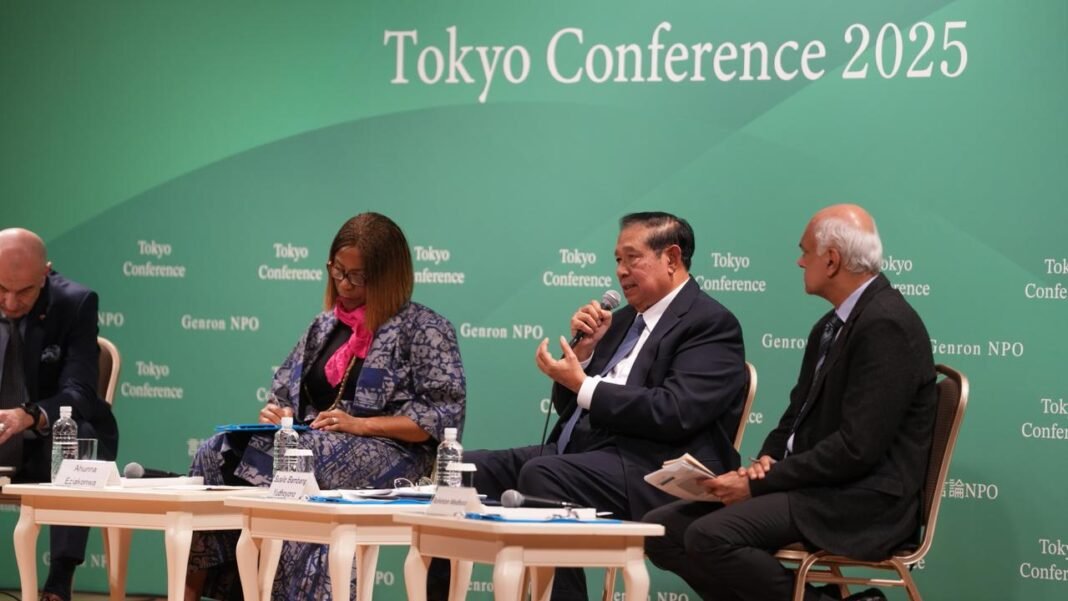 SBY Tokyo SBY di konferensi Tokyo