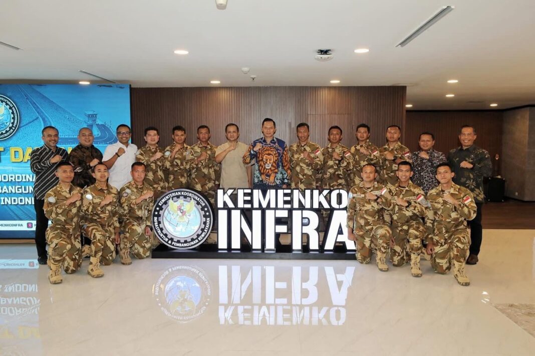 menko AHY bersama Kontingen Garuda UNIFIL