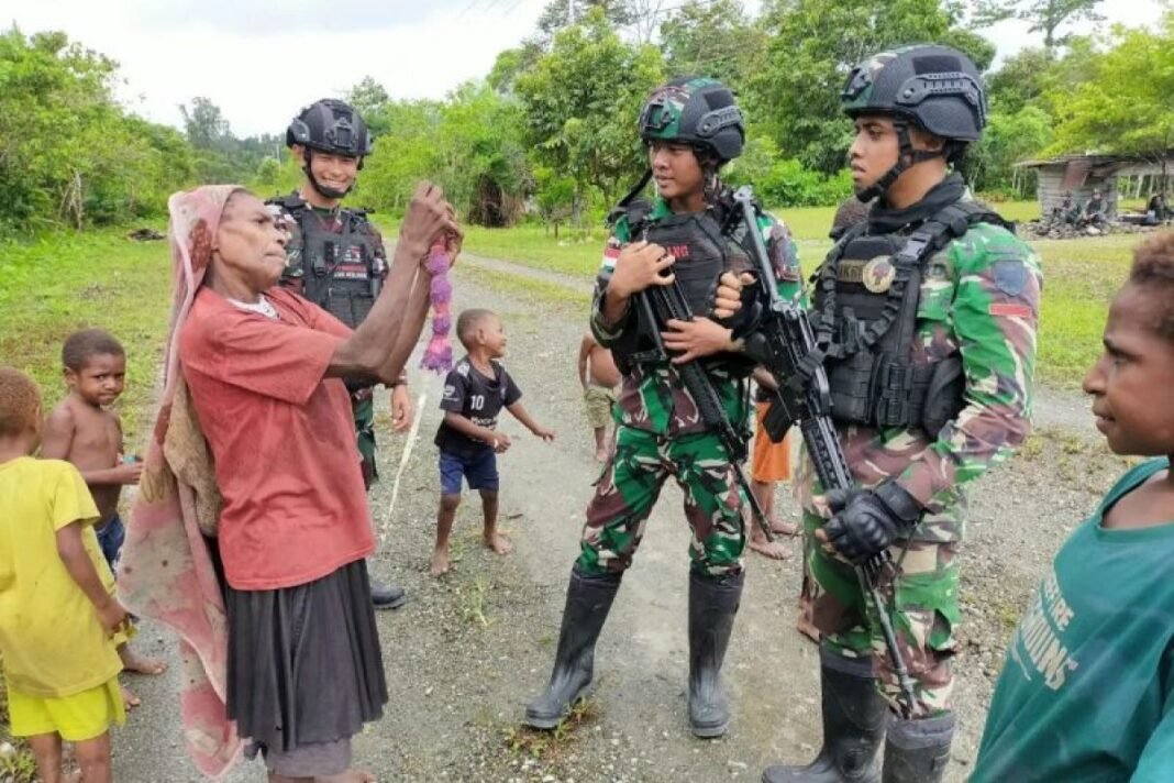 TNI di Papua