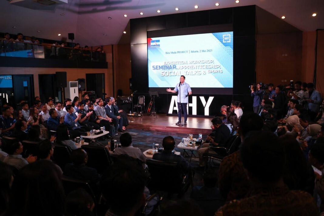 AHY resmikan Biru Muda Project