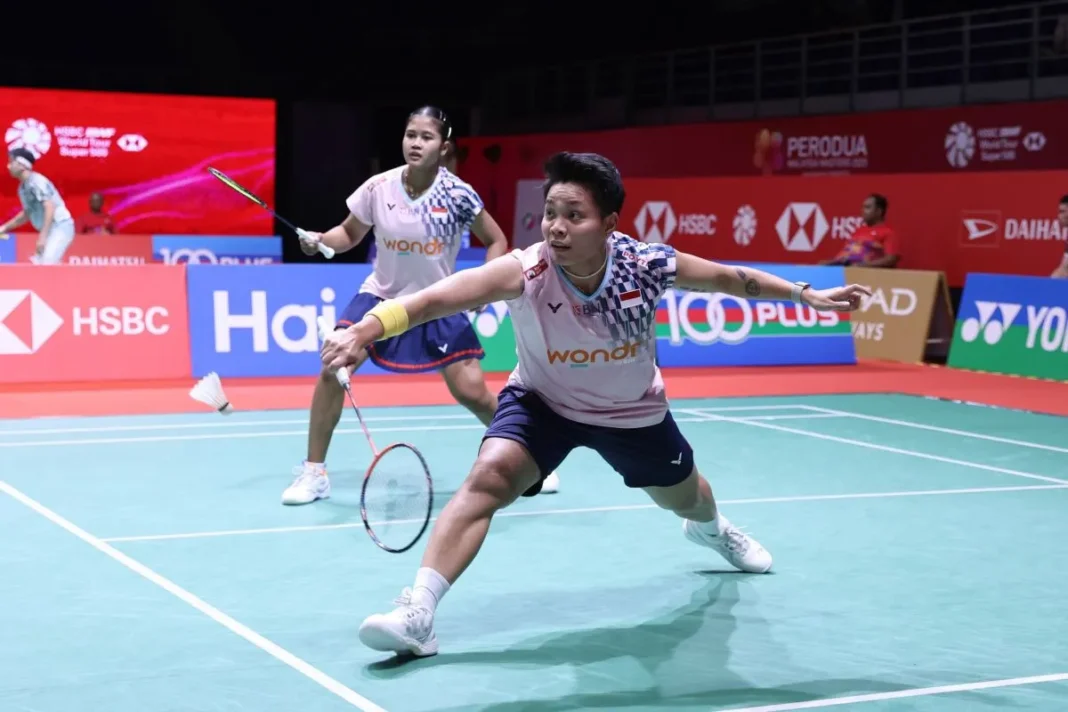 Ganda Putri Apriyani Rahayu dan Febi Setianingrum lolos ke 16 besar Malaysia Masters 2025